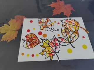 Feuilles d'automne - 10doigts.fr