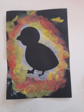 Petit poussin - 10doigts.fr