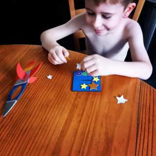 Fusée fête des pères - 10doigts.fr