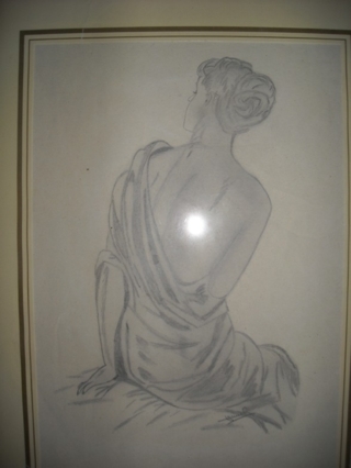 demi nu - Dessin - 10doigts.fr