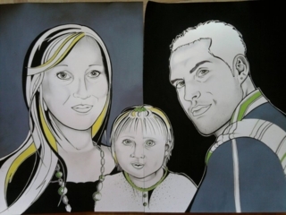 portrait - Peinture - 10doigts.fr