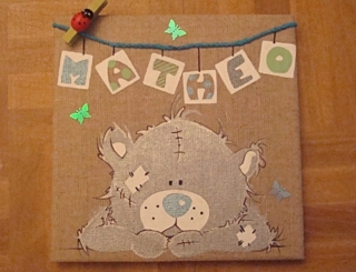 Douceur pour un nouveau né - Peinture - 10doigts.fr