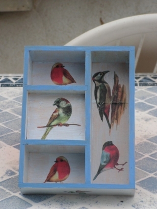 Plateau vernis collage - Déco du bois - 10doigts.fr