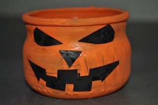 photophore halloween - Créations d'enfant - 10doigts.fr