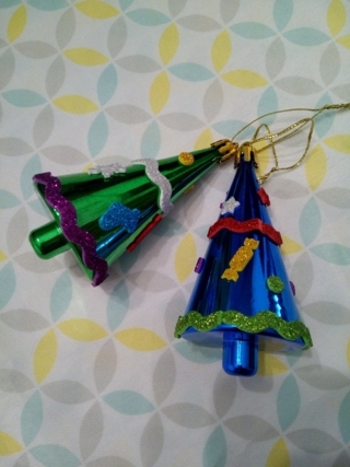 Boules de noël - 10doigts.fr