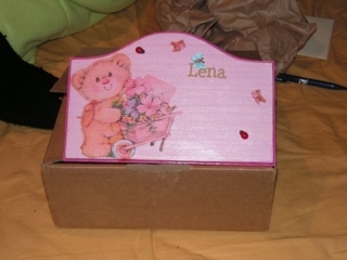 Blason de porte ours - Déco du bois - 10doigts.fr