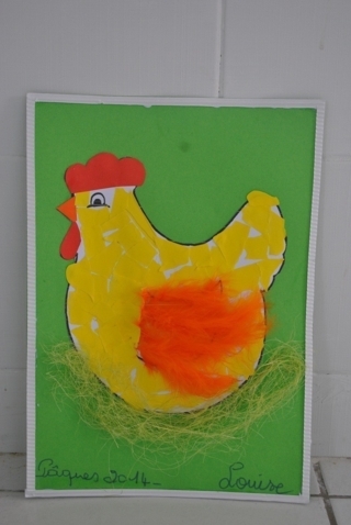 poule pâques - Pâques, Noël - 10doigts.fr