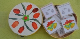 mémo de paques recto - Pâques, Noël - 10doigts.fr