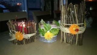 Photophore naturel - Bougies - 10doigts.fr