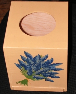 Boite à mouchoir - Déco du bois - 10doigts.fr