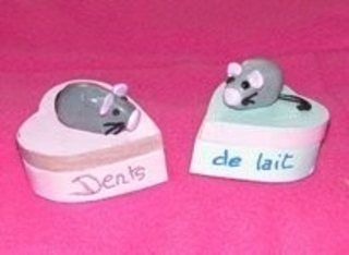 Boîtes à dents de lait - Déco du bois - 10doigts.fr