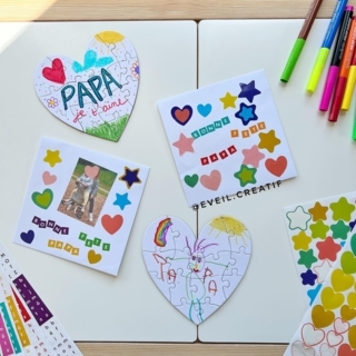 Puzzle bonne fête papa - 10doigts.fr