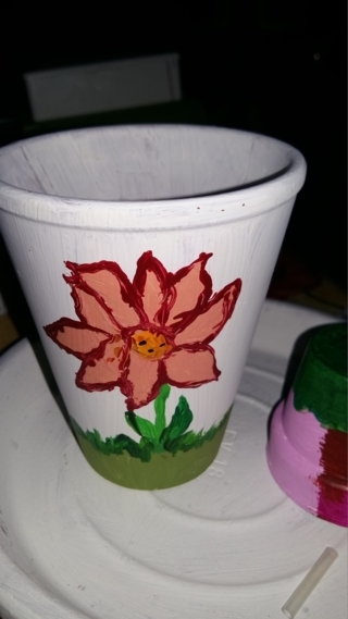 peinture sur pots - Peinture - 10doigts.fr