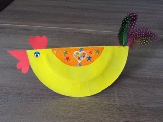 Poule a bascule - Pâques, Noël - 10doigts.fr