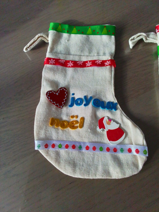 Chaussettes de Noël - 10doigts.fr