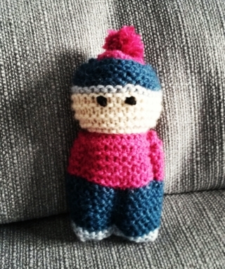 Petit bonhomme en mousse - Laine - 10doigts.fr