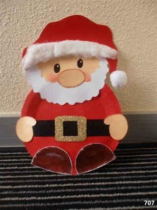 Père Noel - Créations d'enfant - 10doigts.fr