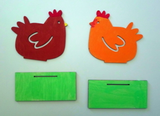 Painted Hen - 10doigts.fr