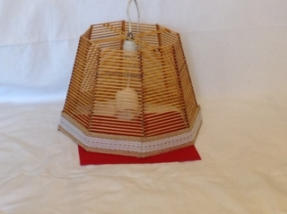 Abat jour en bois - Déco du bois - 10doigts.fr