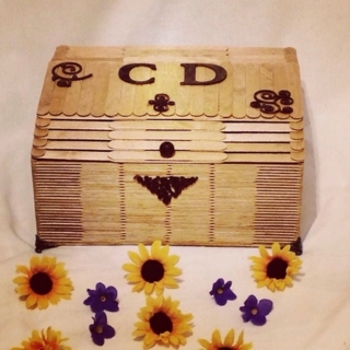 Boite de rangement pour cd - Home Déco, Châssis - 10doigts.fr