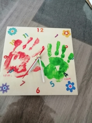 Horloge - 10doigts.fr