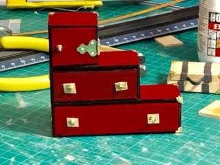 Commode  miniature "Tansu" de style japonais - Divers - 10doigts.fr