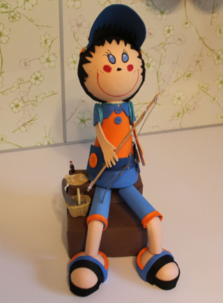 fofuchos le pêcheur - Divers - 10doigts.fr