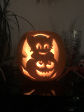 Citrouille Halloween - Créations d'enfant - 10doigts.fr