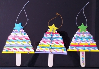 sapins - Créations d'enfant - 10doigts.fr