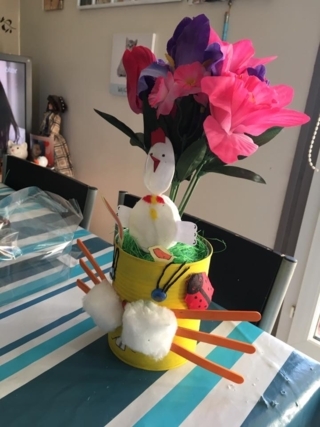 Lapin de Pâques - Créations d'enfant - 10doigts.fr