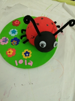 Coccinelle - Créations d'enfant - 10doigts.fr