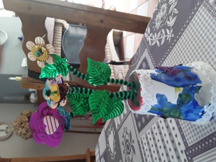 Bouquet printanier - Créations d'enfant - 10doigts.fr