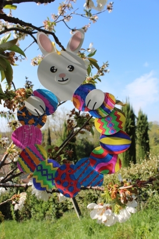 couronne de Paques - Créations d'enfant - 10doigts.fr