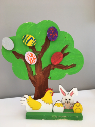 Arbre de Pâques - Pâques, Noël - 10doigts.fr