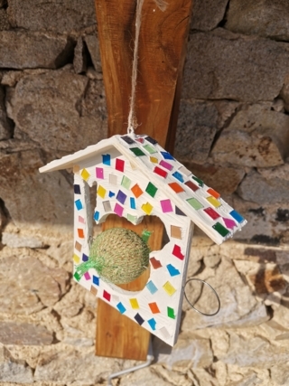 Mangeoire mosaïque - Mosaïques - 10doigts.fr