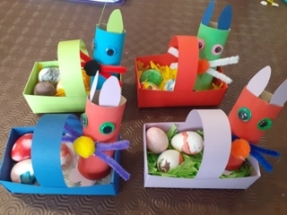 Lapin de Pâques - Créations d'enfant - 10doigts.fr