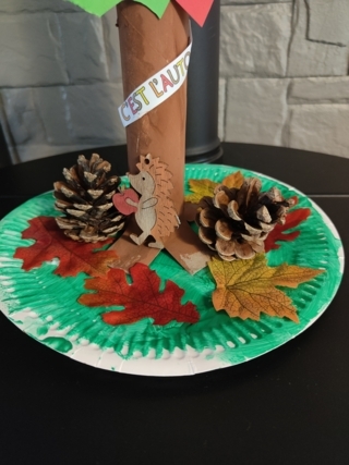 Arbre automne de Léa - 10doigts.fr