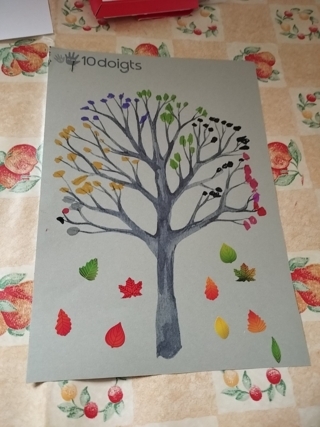 Autumn Tree - 10doigts.fr