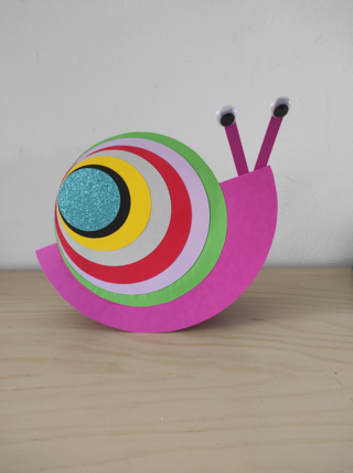 Escargot ~ culbuto 🐌 - 10doigts.fr