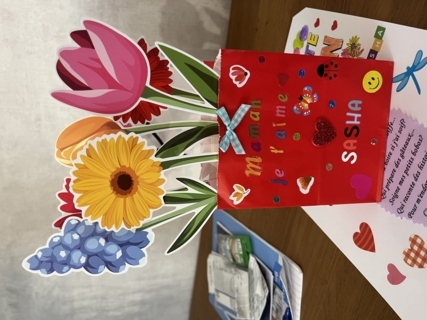 Bouquet de fleurs printanier - 10doigts.fr