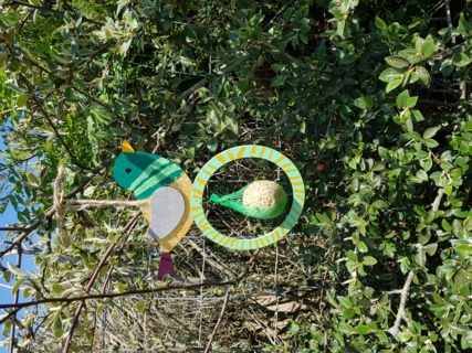 Oiseau à graines - Déco du bois - 10doigts.fr