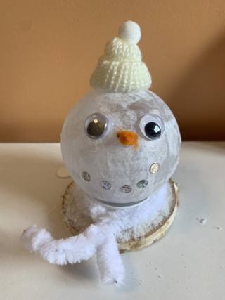 Bonhomme de neige - 10doigts.fr