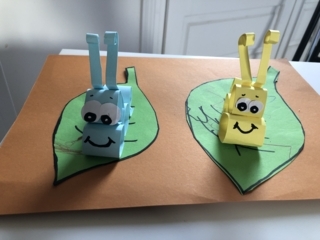 Chenilles - Créations d'enfant - 10doigts.fr