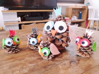 Hiboux! - Feutrine, feutrage - 10doigts.fr