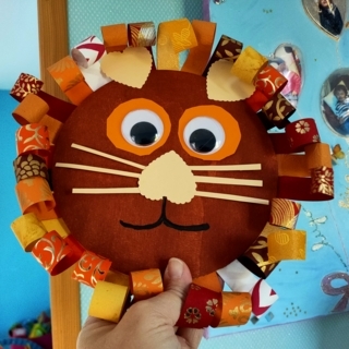 lion - Créations d'enfant - 10doigts.fr
