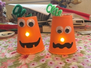 Les citrouilles de Ninon - Créations d'enfant - 10doigts.fr