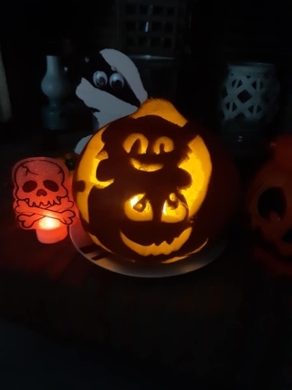 Citrouille 2020 - Créations d'enfant - 10doigts.fr