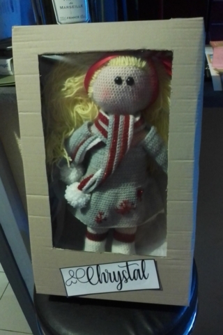 Poupée Chrystal au crochet - Divers - 10doigts.fr
