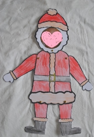 pantin de noel - Pâques, Noël - 10doigts.fr