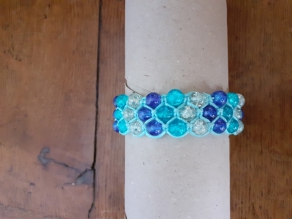 SHAMBALLA 3 RANGS - Perles, bracelets, colliers - 10doigts.fr